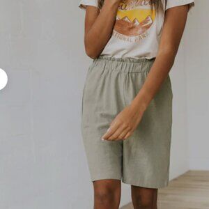 Roolee Roanoke Paper Bag Shorts NWOT Size XXXL